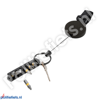 Key-Bak uittrekbare sleutelhanger 48&quot; / 120cm