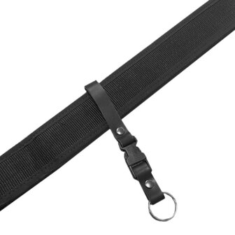 Lederen deelbare sleutelhanger