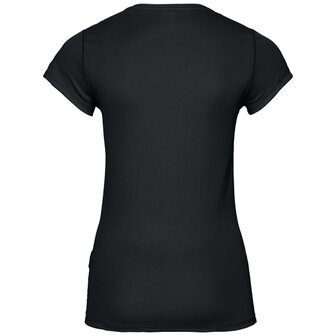 Odlo ondershirt korte mouw dames zwart F-Dry