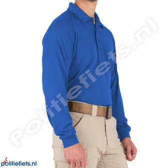 First Tactical Performance polo lange mouw (Blauw)